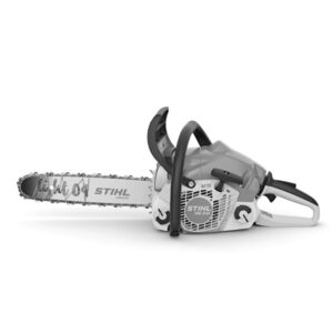 STIHL MS 212 petrol chainsaw for professional and home use. Durable, powerful, ideal for cutting and.