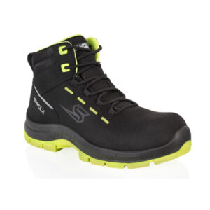 Swolx COMBO-XL 100 Green Safety Shoes – Composite Toe, Suede Microfiber