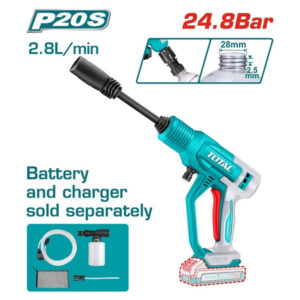 TOTAL TPWLI2036 Cordless Pressure Washer 20V