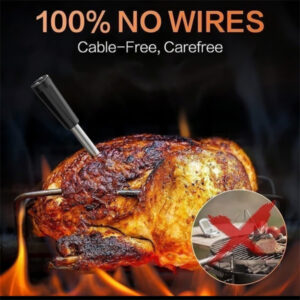 Wireless Smart Meat Thermometer – 165ft Range