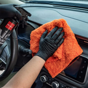 Maxshine 10104040O Soft Zero Crazy 600GSM Edgeless Microfiber Towel – Plush Detailing Cloth (3 Pack)