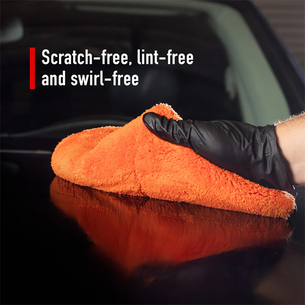Maxshine 1064040O 1000GSM Little Orange Drying Microfiber Towel – Ultra Absorbent Drying Cloth