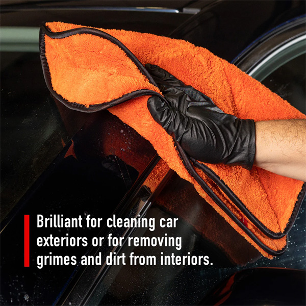 Maxshine 1064040O 1000GSM Little Orange Drying Microfiber Towel – Ultra Absorbent Drying Cloth