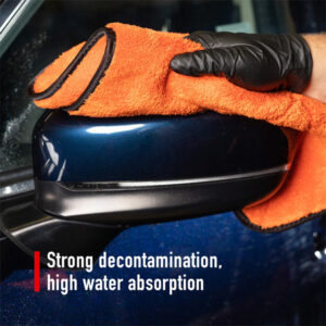 Maxshine 1064040O 1000GSM Little Orange Drying Microfiber Towel – Ultra Absorbent Drying Cloth