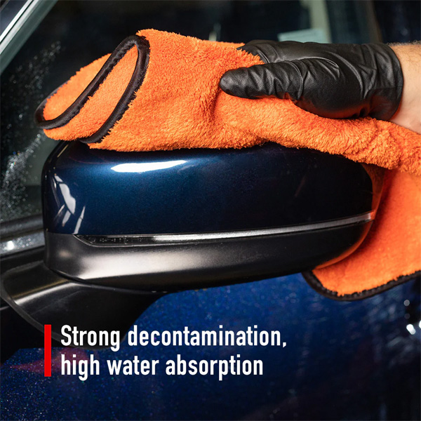 Maxshine 1064040O 1000GSM Little Orange Drying Microfiber Towel – Ultra Absorbent Drying Cloth