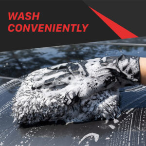 Car wash soap and sponge cleaning process for vehicle maintenance.