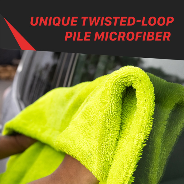 Maxshine 1157373G The Tank 1600GSM Duo Twisted Loop Car Drying Towel
