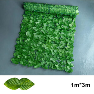 Artificial Hedge Privacy Screen Fence Panel 1×3m – UV-Resistant Green Wall