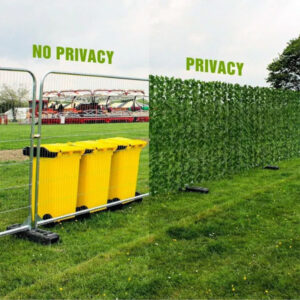 Artificial Hedge Privacy Screen Fence Panel 1×3m – UV-Resistant Green Wall