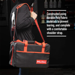 Maxshine 6012001 Deluxe Detailing Tool Bag – 600D Oxford Fabric Storage Organizer