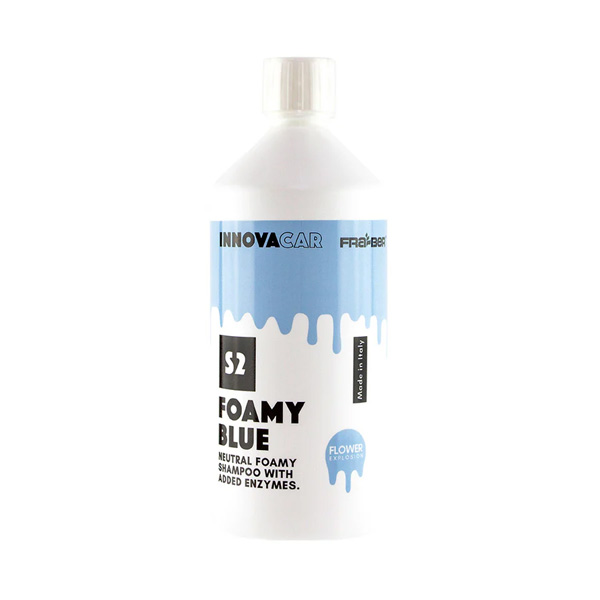 Innovacar S2 Foamy Color Blue – pH Neutral Colored Snow Foam Car Shampoo