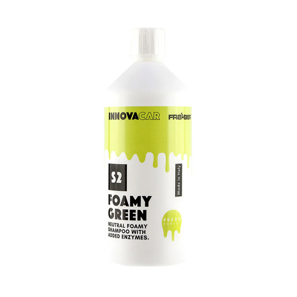 Innovacar S2 Foamy Color Green – pH Neutral Active Foam Car Shampoo
