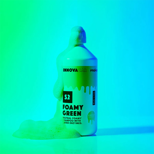 Innovacar S2 Foamy Color Green – pH Neutral Active Foam Car Shampoo