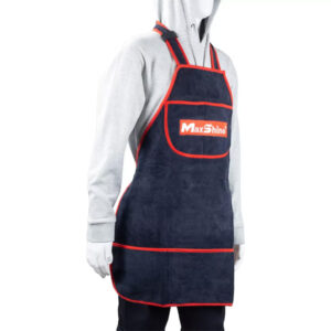 Maxshine 7011001 330GSM Microfiber Detailing Apron – Protective Car Care Work Apron
