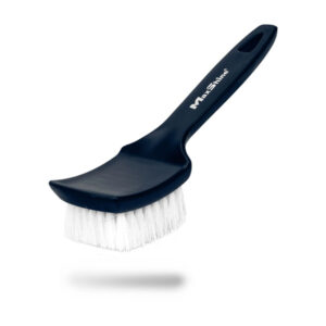 Maxshine 7011003 Tire Scrub Brush – Heavy-Duty Curved Wheel & Tire Cleaning Brush with Stiff Bristles