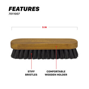 Maxshine 7011007 Compact Leather Cleaning Brush
