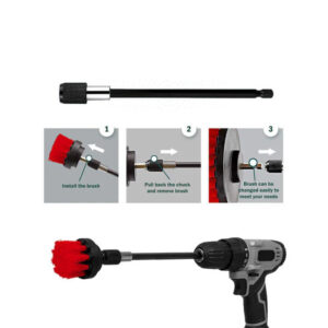 SAKR Building Materials drill brush attachment for car detailing, Maxshine 7011021.