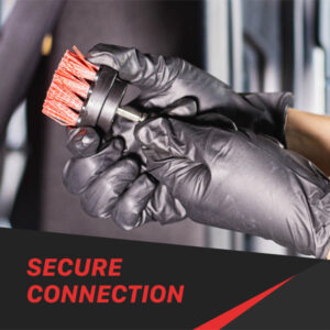 SAKR Drill Brush Attachment for Car Detailing, Maxshine 7011021, durable cleaning tool.