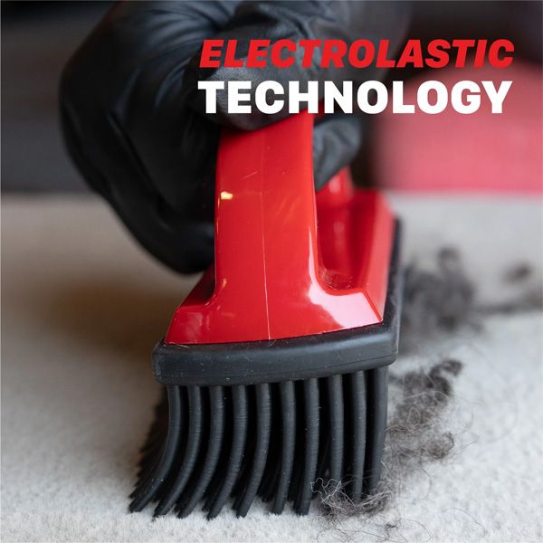 Maxshine 7011023 Car Carpet Lint & Hair Removal Brush – Electrostatic Rubber Pet Hair Remover