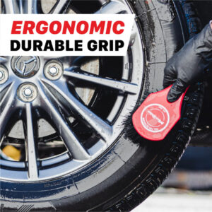 Heavy-duty Maxshine deep clean brush for wheels, tires, carpets, and upholstery. Removes dirt, grime, and stains with powerful scrubbing action.