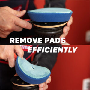 Maxshine 7011029 Foam Pad Cleaning Brush and Pad Removal Tool – Dual-Function Detailing Accessory