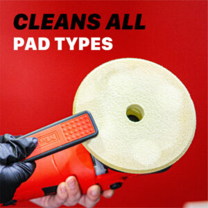 Maxshine 7011029 Foam Pad Cleaning Brush and Pad Removal Tool – Dual-Function Detailing Accessory