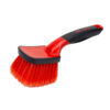 Maxshine 7011032 Soft Grip Rim Cleaning Brush – Light-Duty Wheel Detailing Brush with Medium Handle