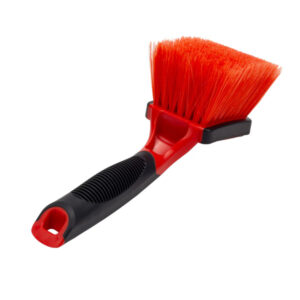 Maxshine 7011032 Soft Grip Rim Cleaning Brush – Light-Duty Wheel Detailing Brush with Medium Handle