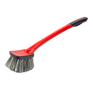 Maxshine 7011033 Soft Grip Medium Duty Wheel Cleaning Brush – Long Handle Detailing Brush
