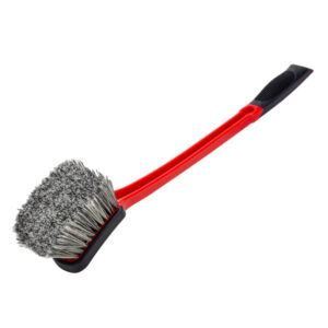 Maxshine 7011033 Soft Grip Medium Duty Wheel Cleaning Brush – Long Handle Detailing Brush