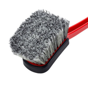 Maxshine 7011033 Soft Grip Medium Duty Wheel Cleaning Brush – Long Handle Detailing Brush