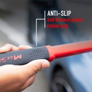 Maxshine 7011033 Soft Grip Medium Duty Wheel Cleaning Brush – Long Handle Detailing Brush