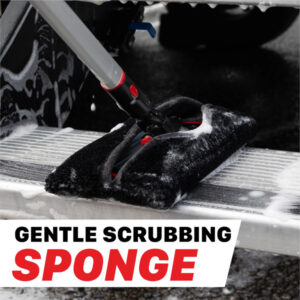 Maxshine 7011035-HBK Black Scrubbing Sponge Headcover