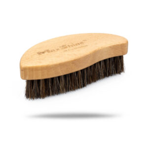 Maxshine 7012003 Ergonomic Interior Detailing Brush – Soft Horsehair & PP Car Interior Cleaning Brush