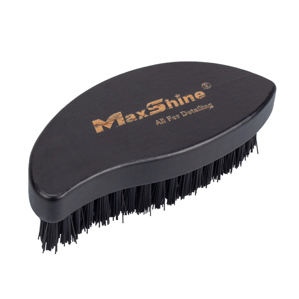 Maxshine 7012004 Ergonomic Tire Cleaning Brush – Heavy-Duty Wheel & Tire Detailing Brush
