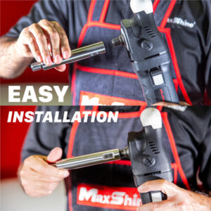 Maxshine rotary polisher shaft extension set for professional detailing. Compatible with Maxshine 70.