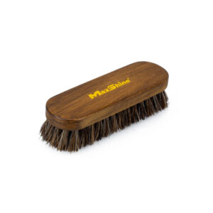 Maxshine 7022007 Horse Hair Brush for Cleaning Upholstery
