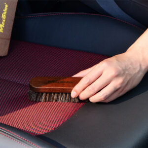 Maxshine 7022007 Horse Hair Brush for Cleaning Upholstery