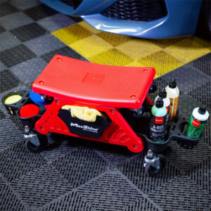 Maxshine 702309-P Modular Detailing Creeper Seat – Multifunction Rolling Garage Creeper