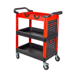 Maxshine 702312 Detailing Cart – Premium Heavy Duty 3-Tier Rolling Tool Storage Cart