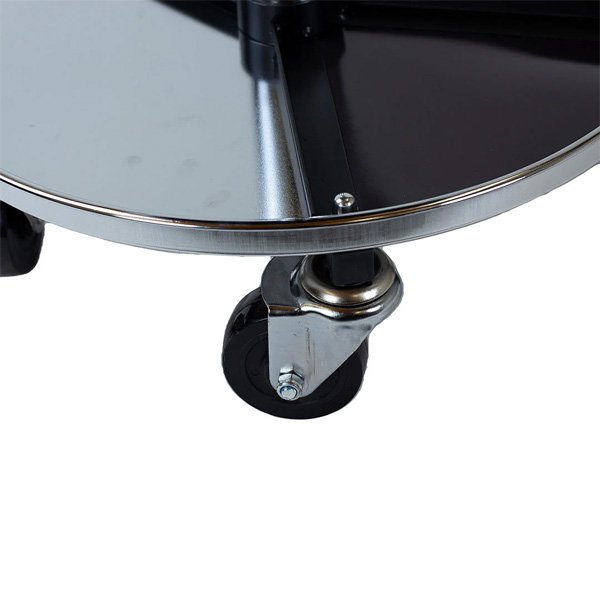 Maxshine 702315 Detailing Stool with Tool Tray – Adjustable Swivel Garage Seat