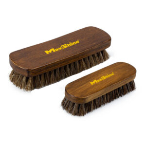 Maxshine 7033007 Horse Hair Brush for Cleaning Upholstery