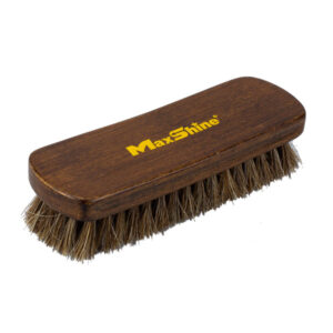 Maxshine 7033007 Horse Hair Brush for Cleaning Upholstery
