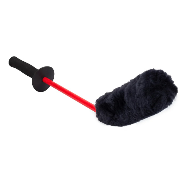 Maxshine 704602 EZ Detail Wool Wheel Brush – 45° Angled Reach Wheel Cleaning Brush