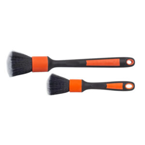 Maxshine 704625 Ever So Soft (ESS) Car Detailing Brushes – Ultra-Soft 612 Nylon Interior Cleaning Brushes for Dashboards, Vents & Trim