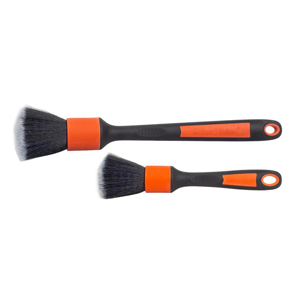 Maxshine 704625 Ever So Soft (ESS) Car Detailing Brushes – Ultra-Soft 612 Nylon Interior Cleaning Brushes for Dashboards, Vents & Trim