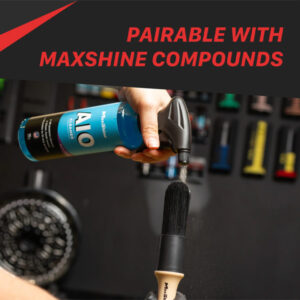 Maxshine 704628 Car Wheel and Tire Brush – Heavy-Duty Exterior Detailing Brush with Stiff Bristles