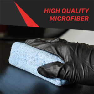 Maxshine 9011005 microfiber wax applicator block for car detailing.