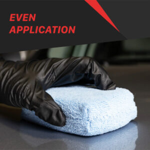 Maxshine 9011005 microfiber wax applicator block for car detailing.