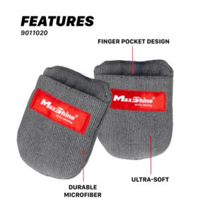 Durable microfiber work gloves with finger pocket design for enhanced grip and comfort.